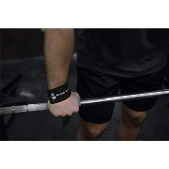 Lifting Wrist Straps for Weightlifting, Bodybuilding- Padded Neoprene with 18" - Picture 6 of 6